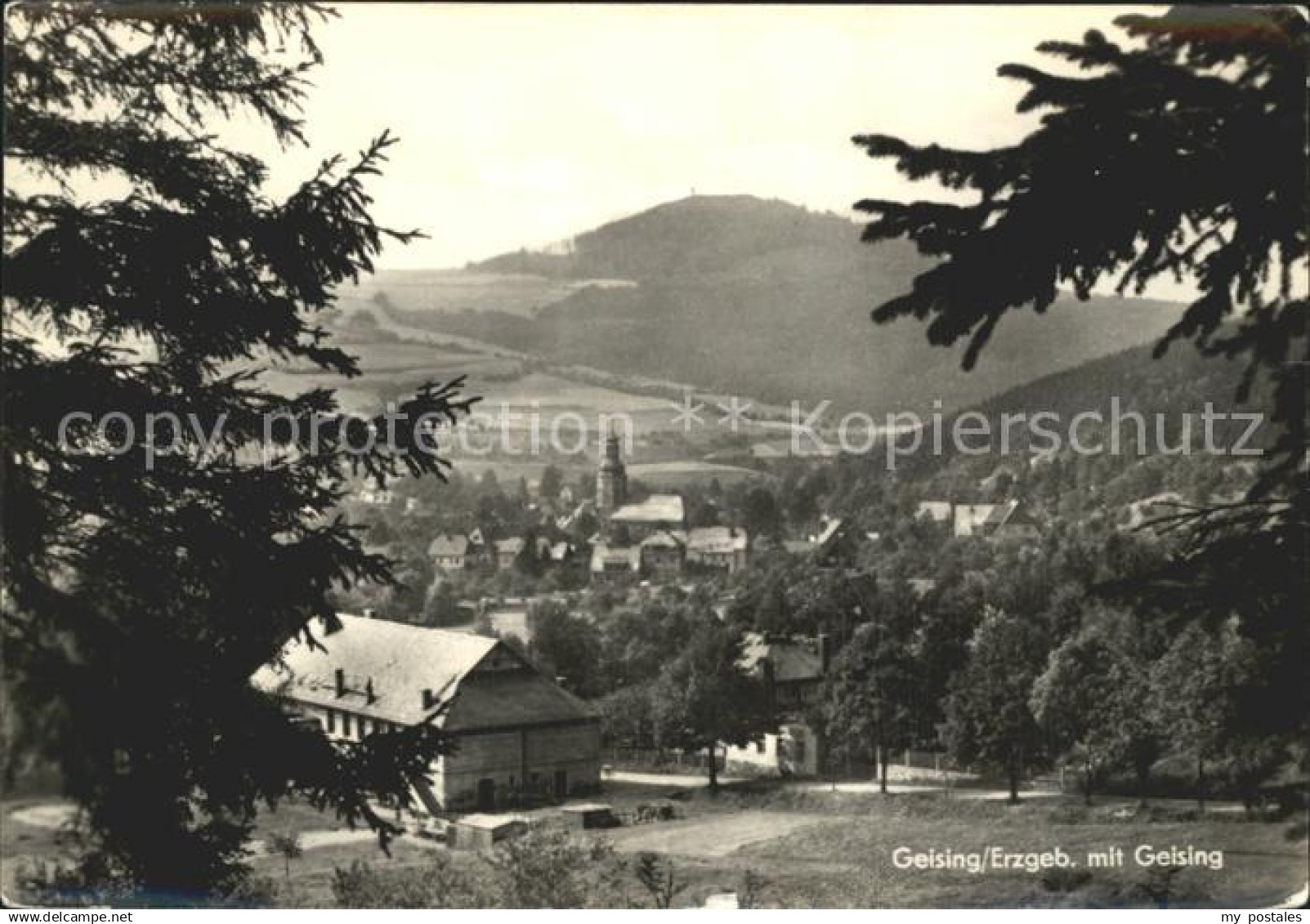 Geising Erzgebirge mit Geising