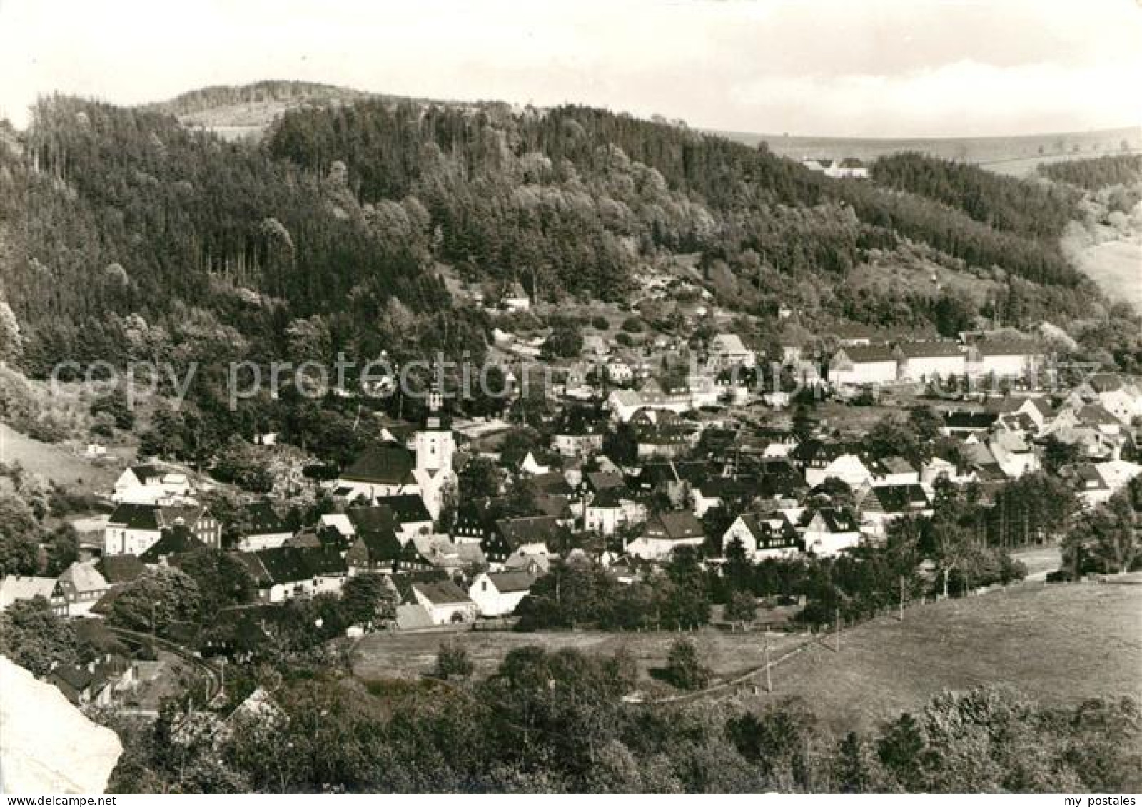 Geising Erzgebirge Panorama