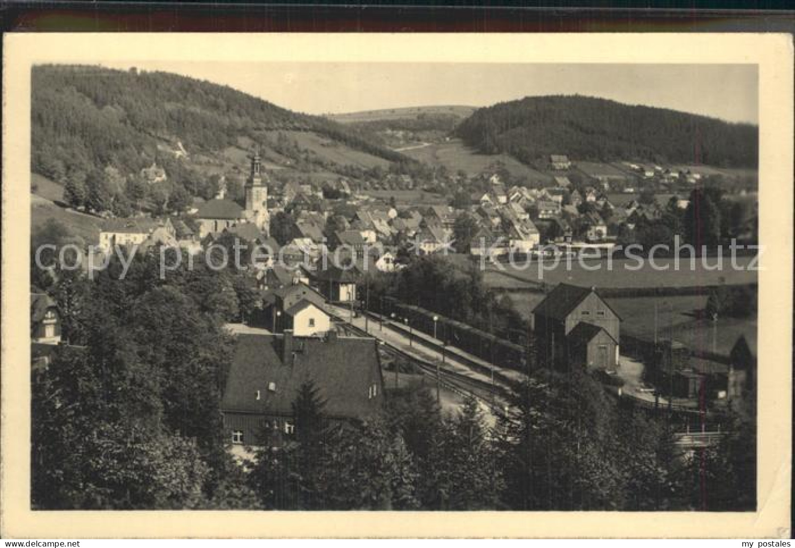 Geising Erzgebirge Teilansicht