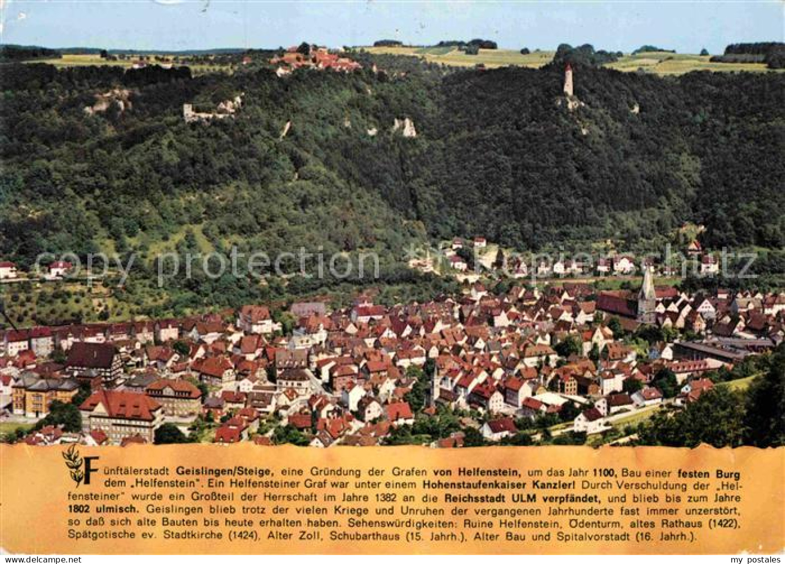 GEISLINGEN  Steige BW Fliegeraufnahme