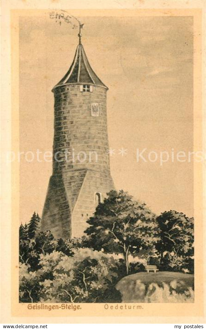GEISLINGEN  Steige BW Oedenturm