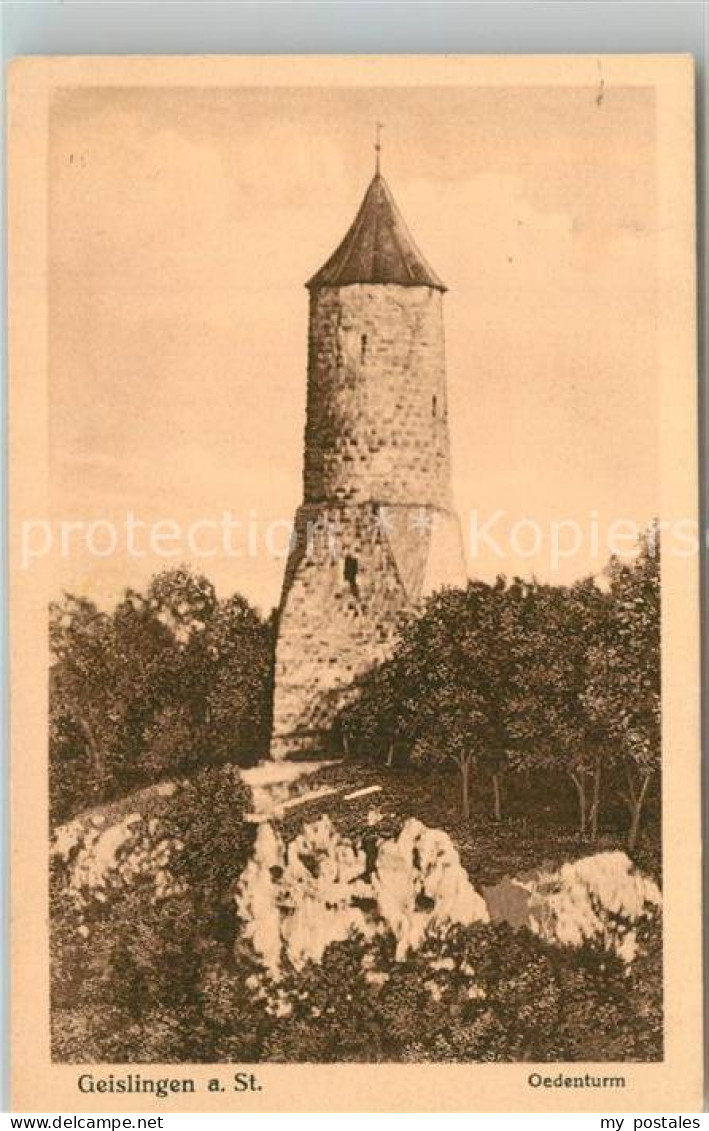 GEISLINGEN  Steige BW Oedenturm