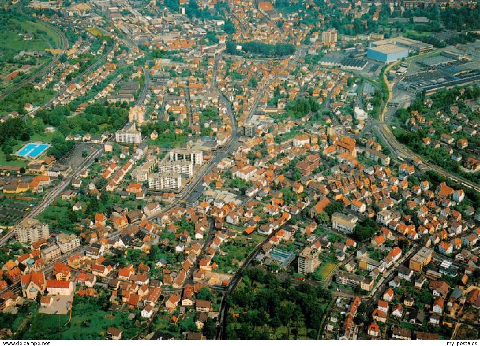 Geislingen  Steige Fliegeraufnahme
