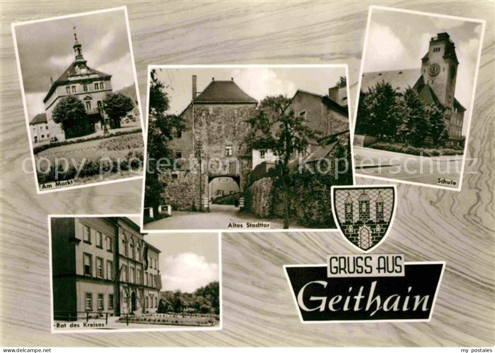 Geithain Schule Markt Rat des Kreises Altes Stadttor