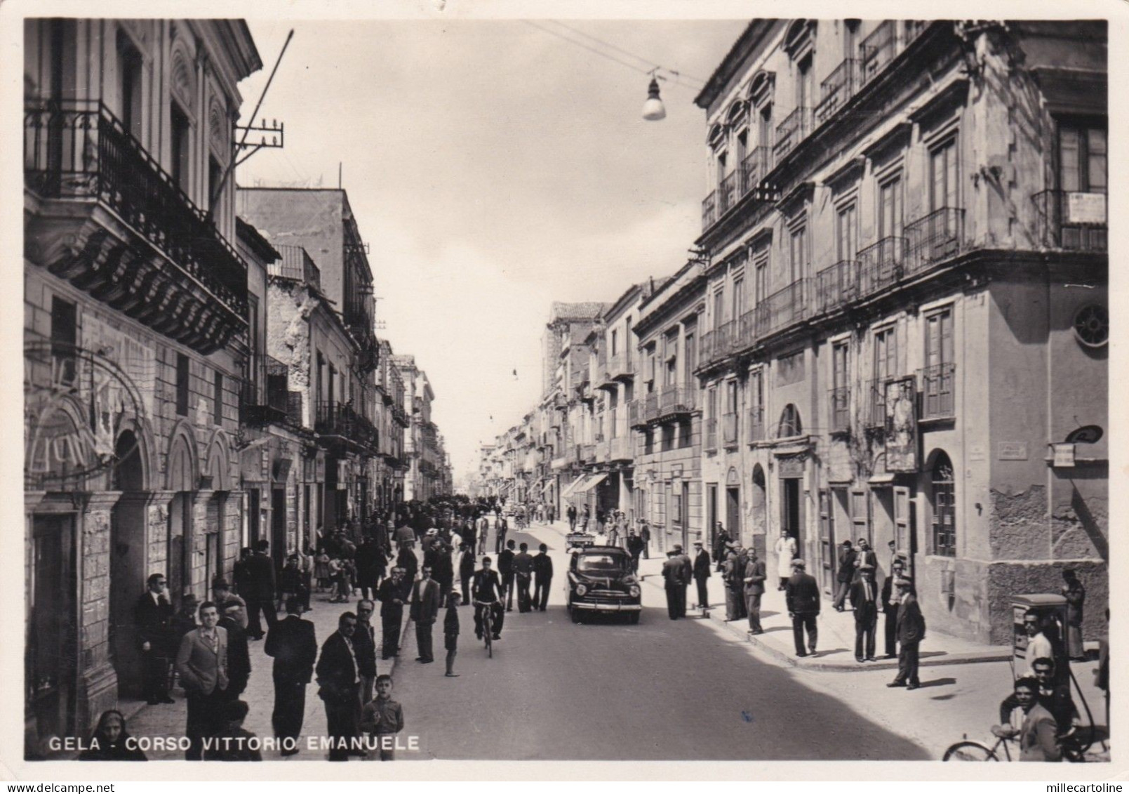 GELA: Corso Vittorio Emanuele  1953