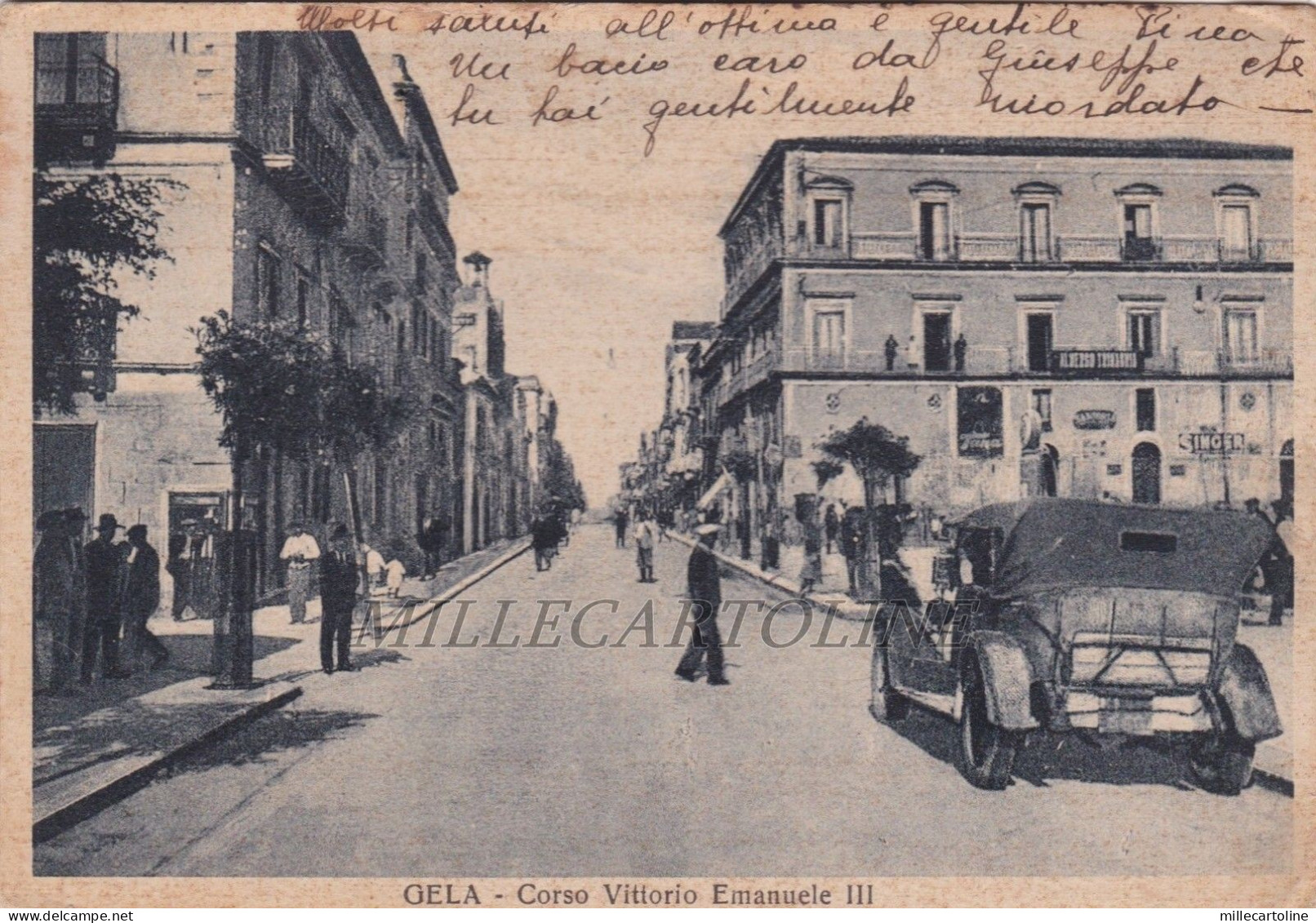 GELA: Corso Vittorio Emanuele III   1936