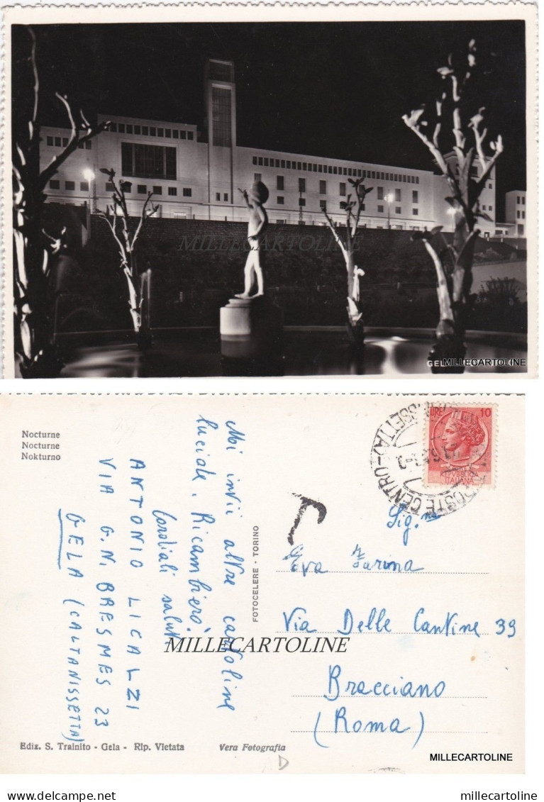 GELA - NOTTURNO   1957