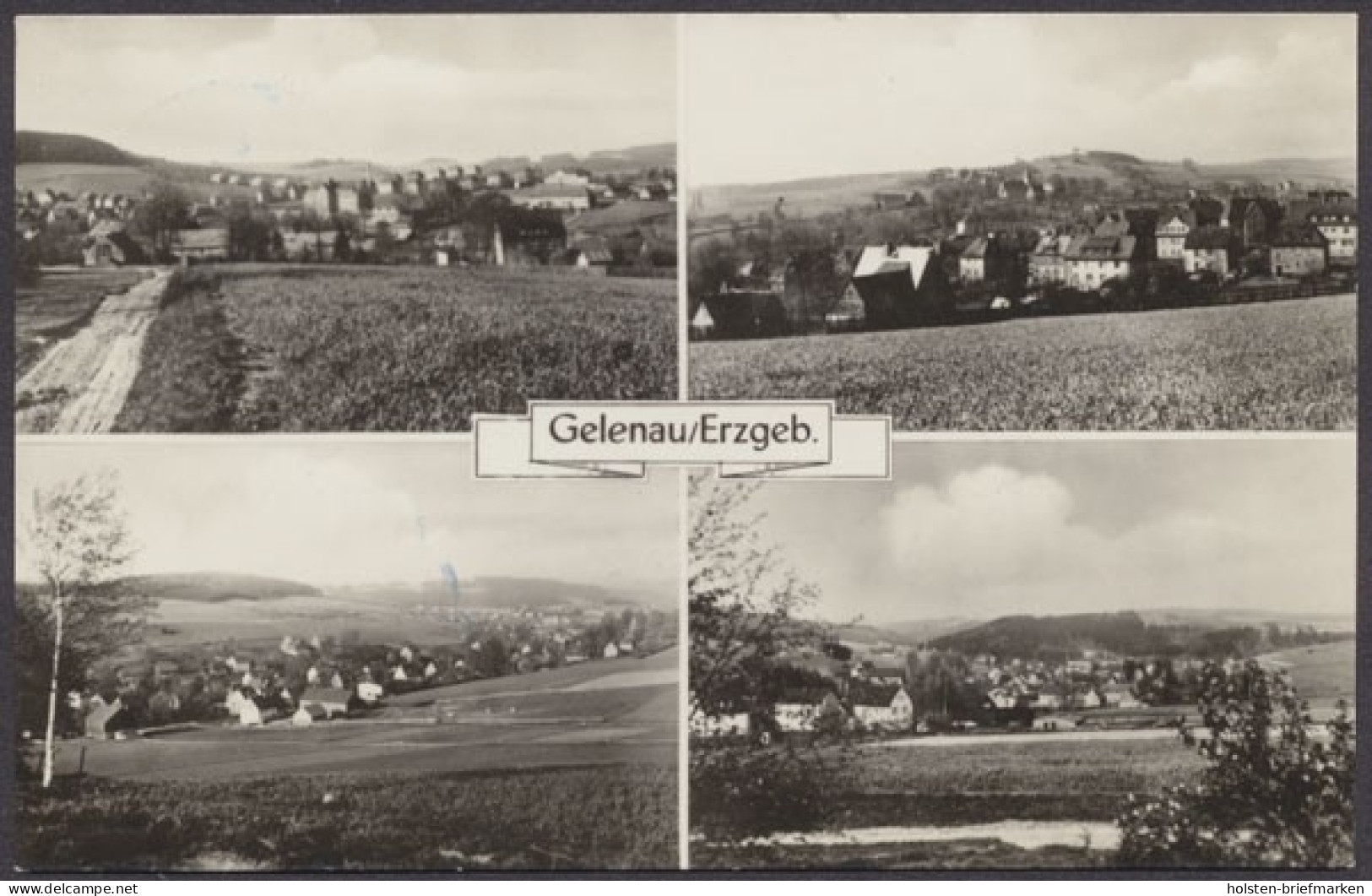 Gelenau/Erzgeb., 4 Bilderkarte
