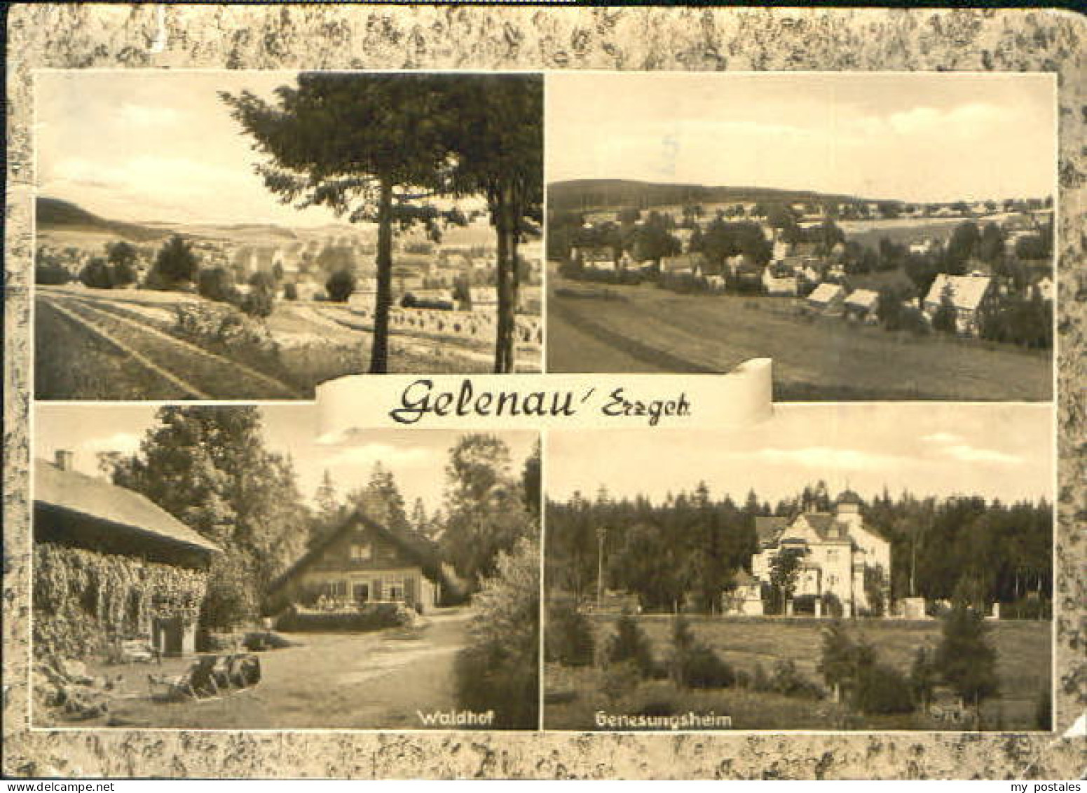 Gelenau Erzgebirge Heim x 1960