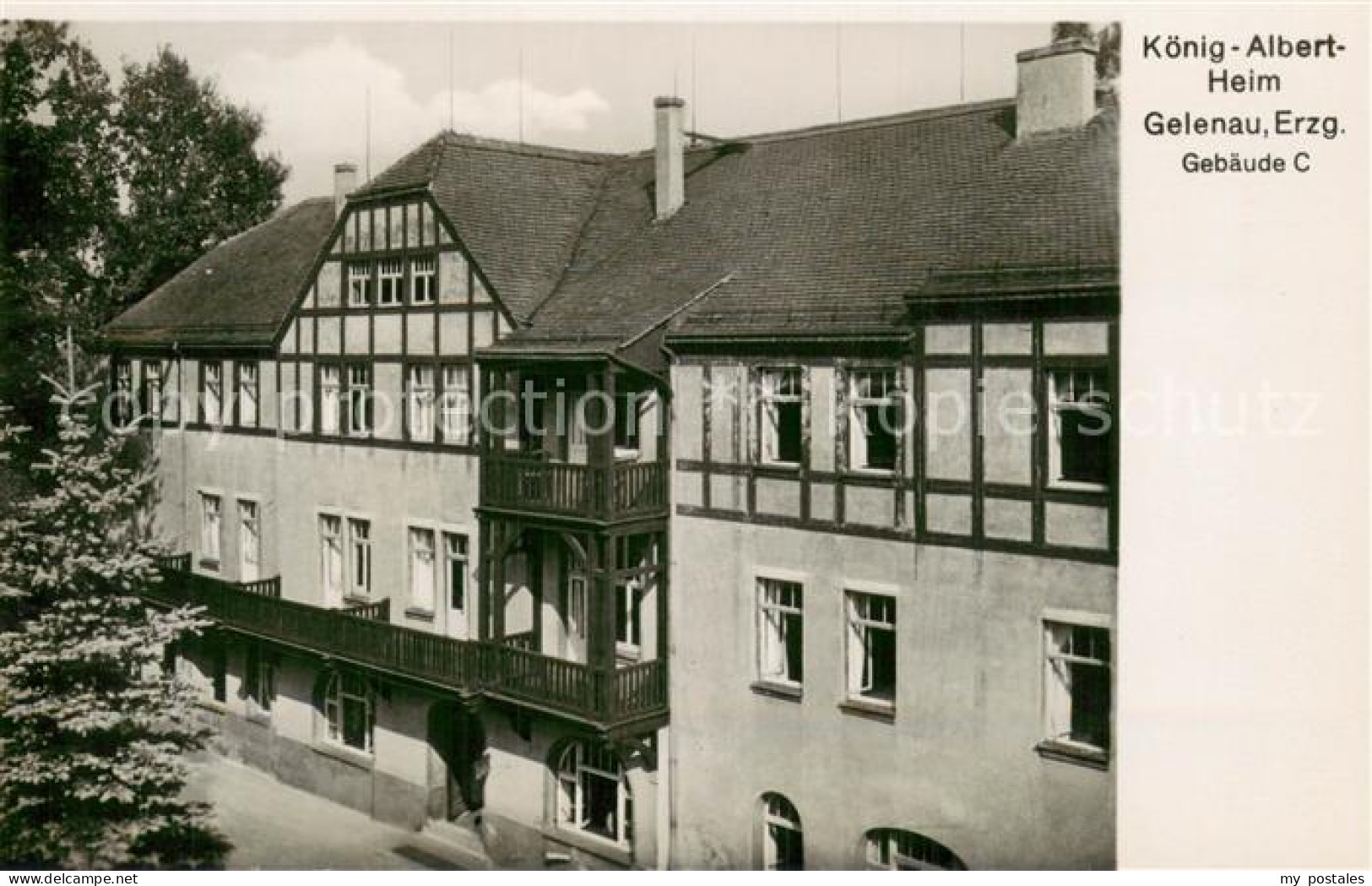 Gelenau Erzgebirge Koenig-Albert-Heim Gebaeude C