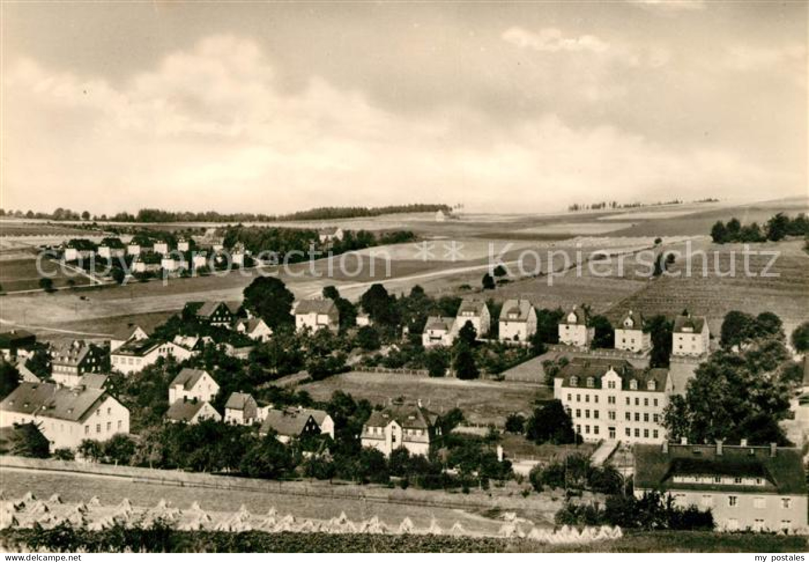 Gelenau Erzgebirge Panorama