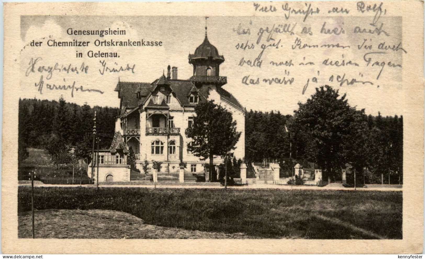 Gelenau - Genesungsheim der Chemnitzer Ortskrankenkasse