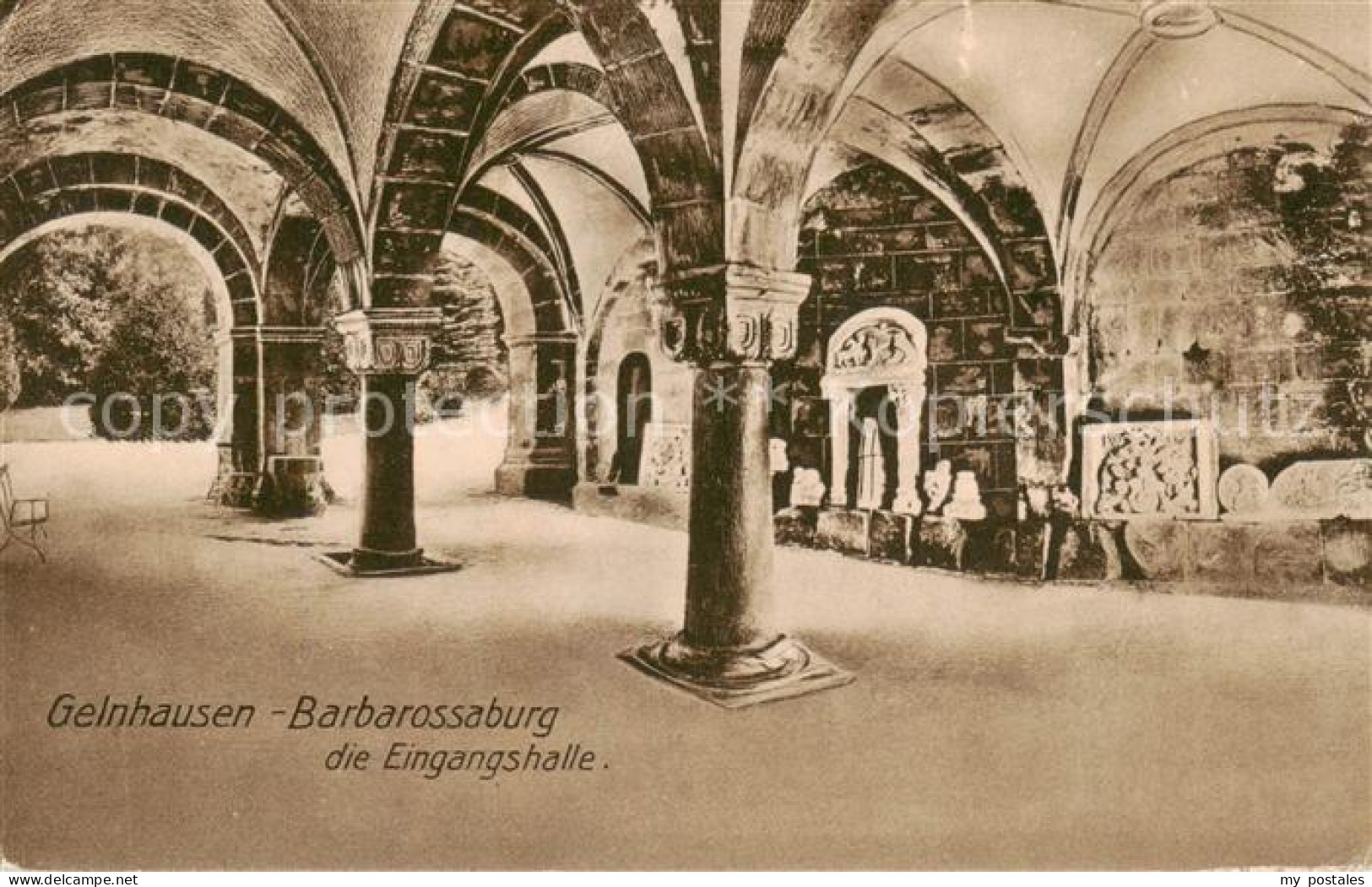 Gelnhausen Barbarossaburg Eingangshalle
