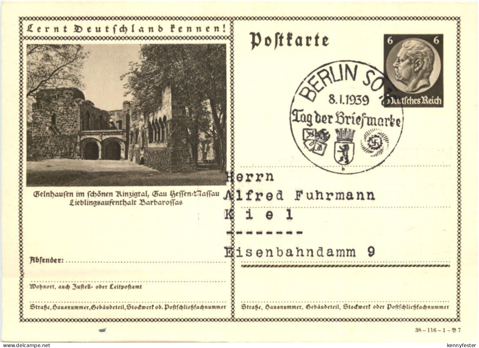 Gelnhausen - Ganzsache