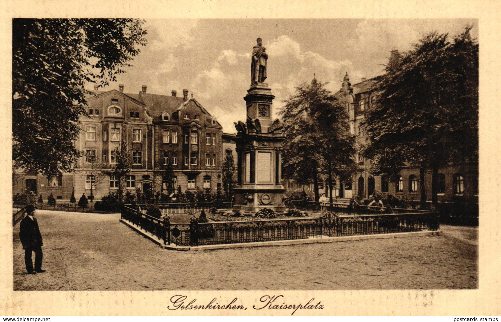 Gelsenkirchen, Kaiserplatz, 1915