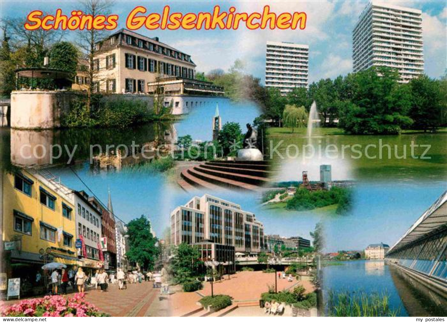 GELSENKIRCHEN NRW Stadtansichten