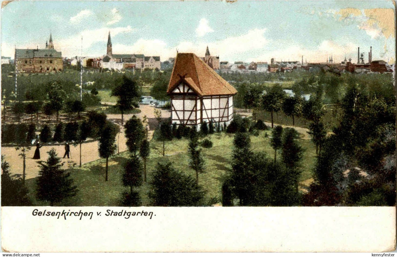 Gelsenkirchen vom Stadtgarten
