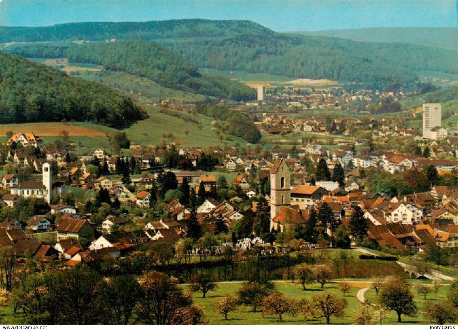 Gelterkinden BL Fliegeraufnahme