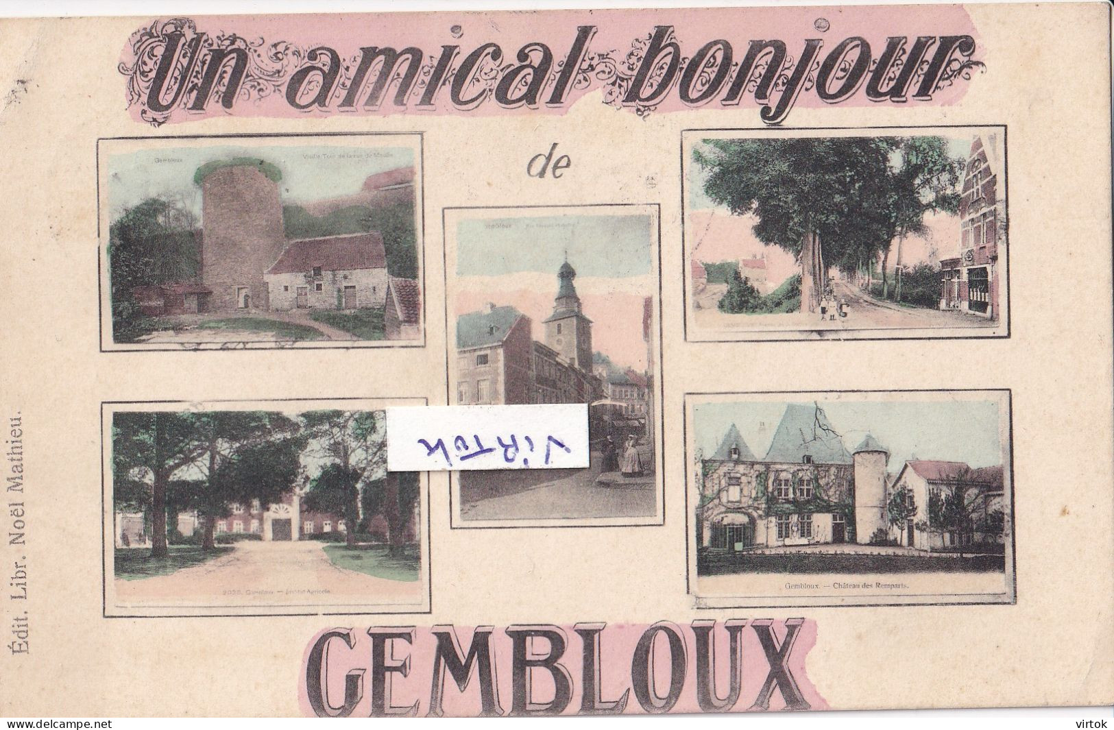 GEMBLOUX  :     ecrit 1906