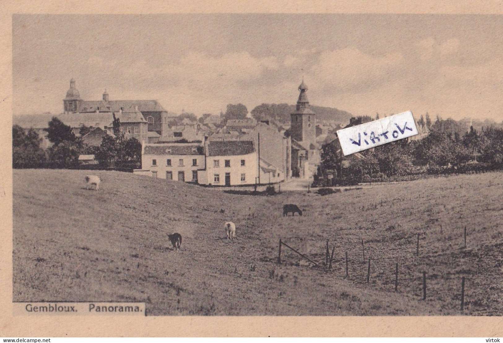 GEMBLOUX : panorama  :    avec timbre