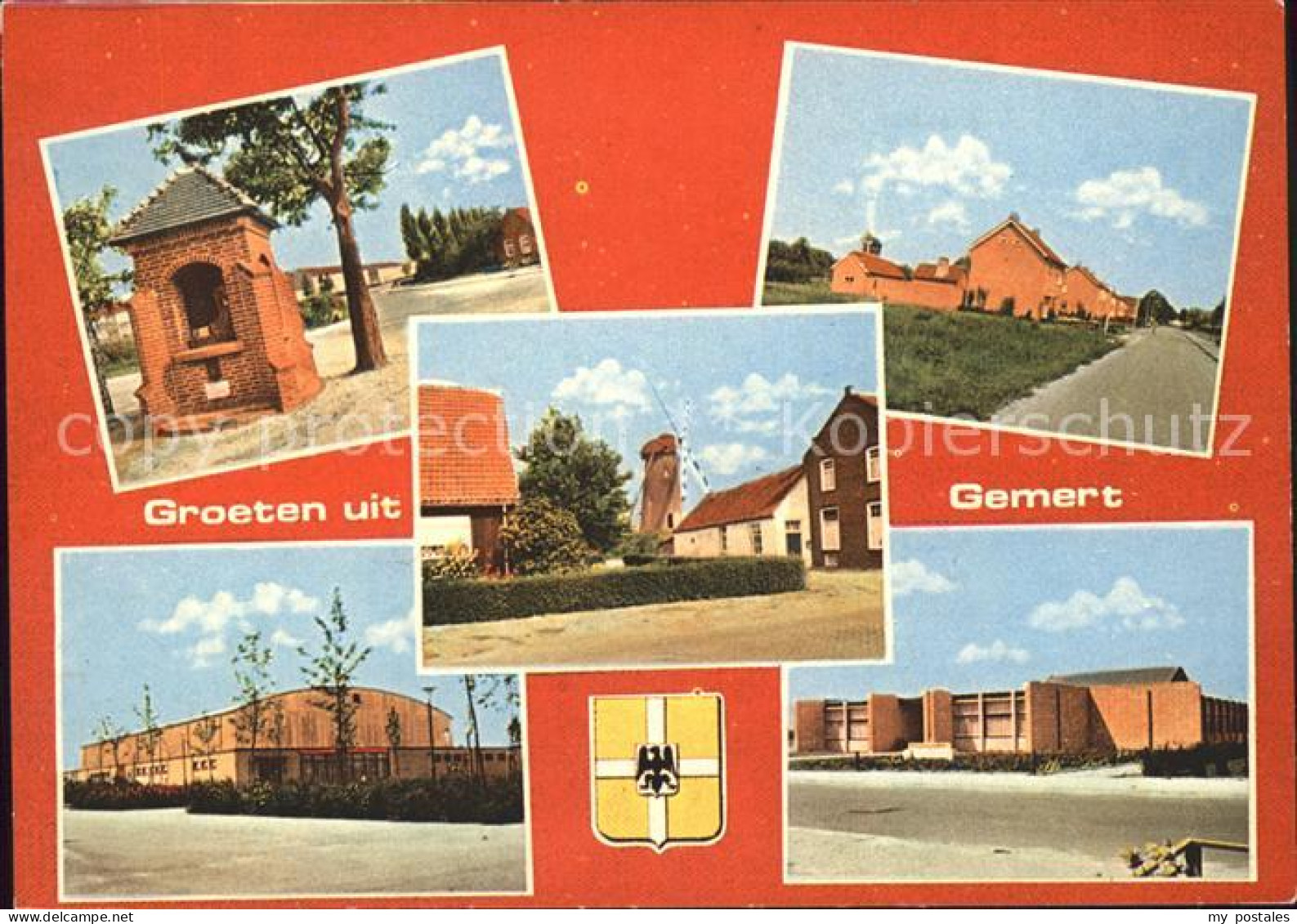 Gemert-Bakel Kapelletje St Michaelstraat Oudestraat Sporthal School