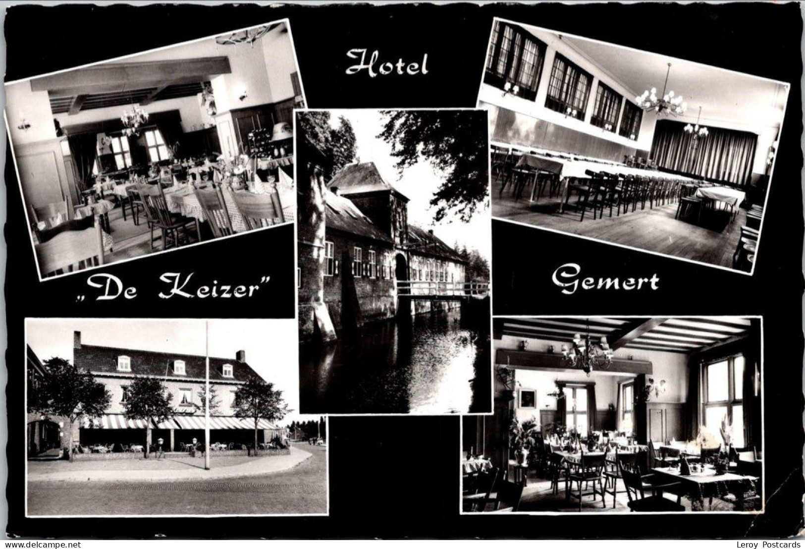 Gemert, Hotel 'De Keizer' 1963 (NB)