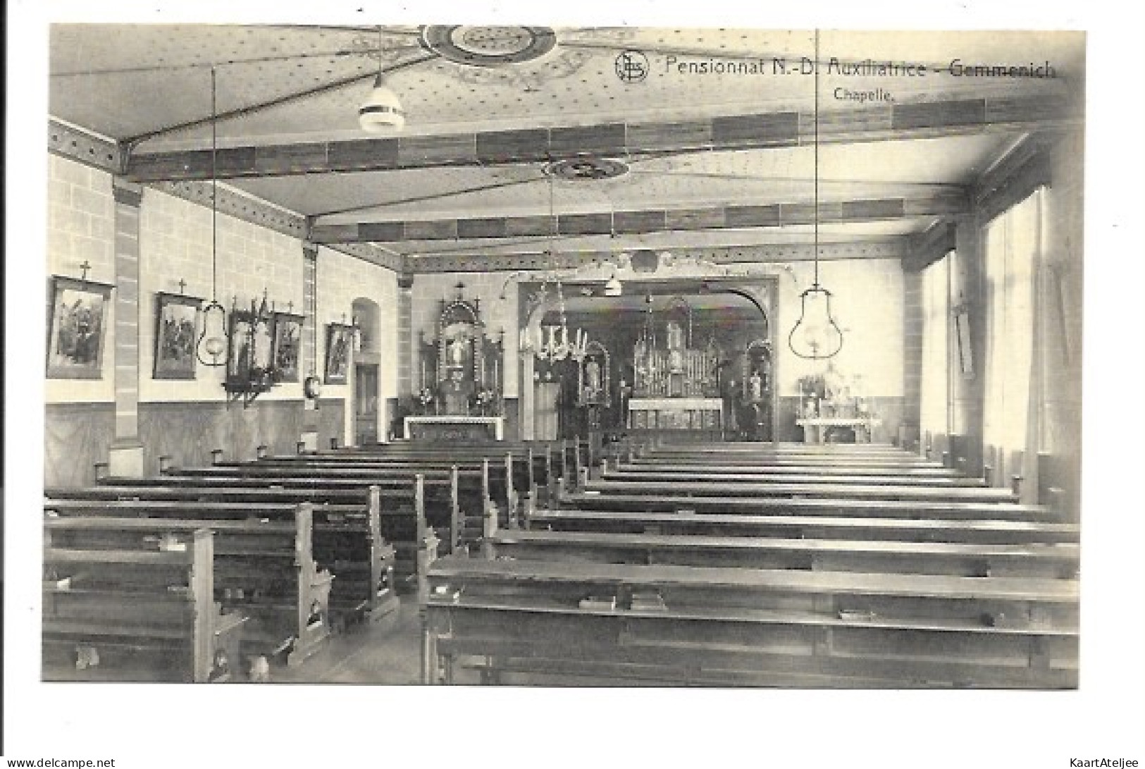 Gemmenich - Pensionnat N.D. Auxiliatrice - Chapelle.