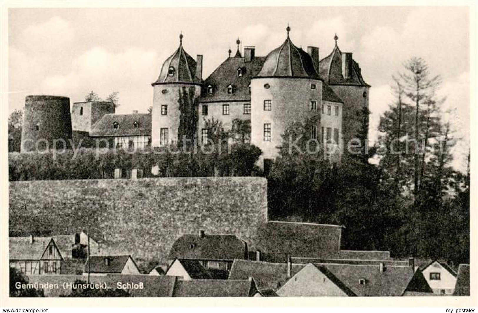 Gemuenden Hunsrueck Schloss