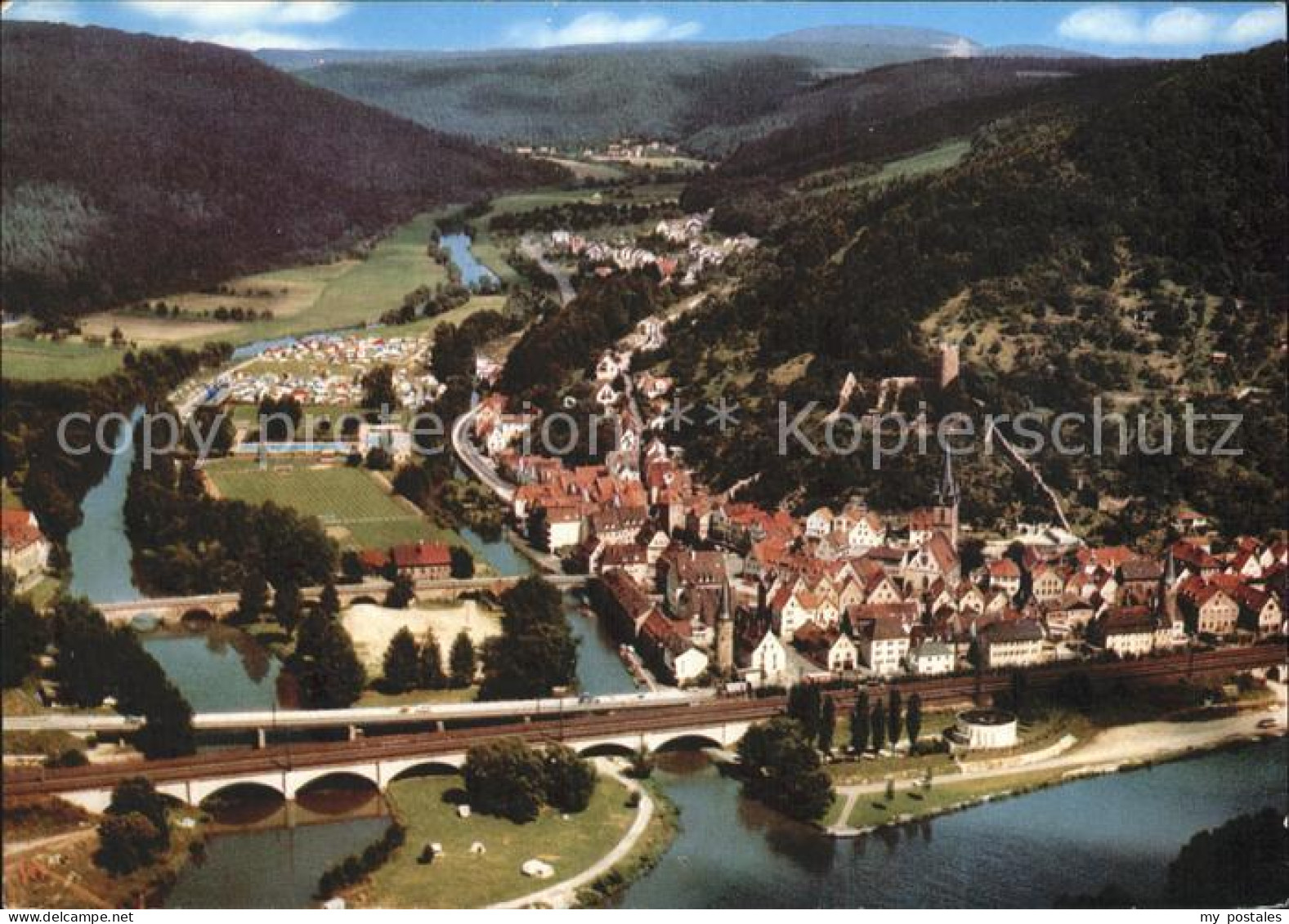 Gemuenden Main Fliegeraufnahme