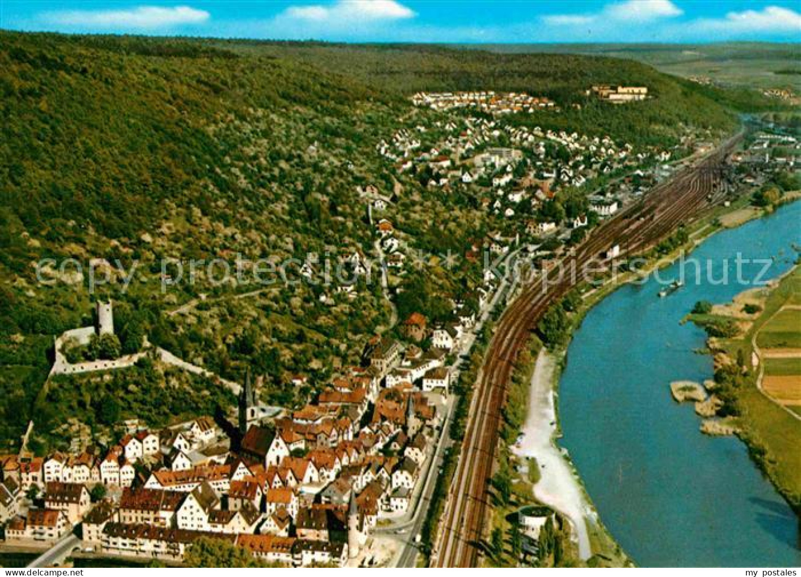 Gemuenden Main Fliegeraufnahme