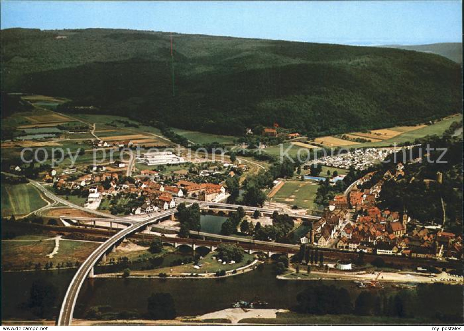 Gemuenden Main Saale-Muendung Mainbruecke