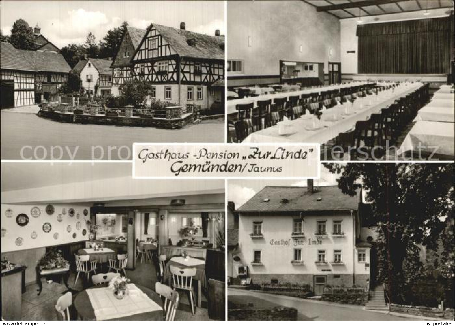 Gemuenden Taunus Gasthaus Pension Zur Linde