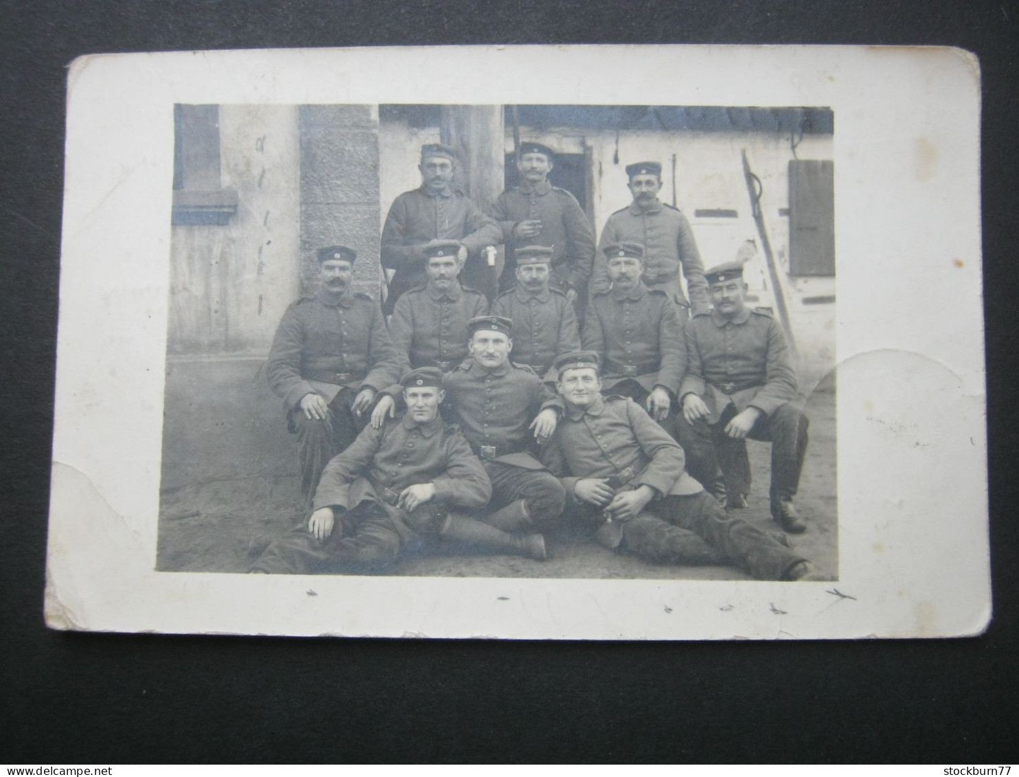 GEMÜNDEN   , Soldatenfoto ,  schöne Karte  um 1916