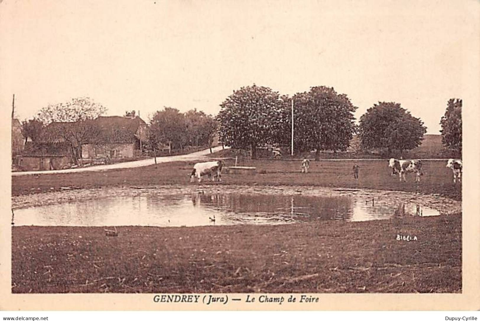 GENDREY - Le Champ de Foire - très bon état