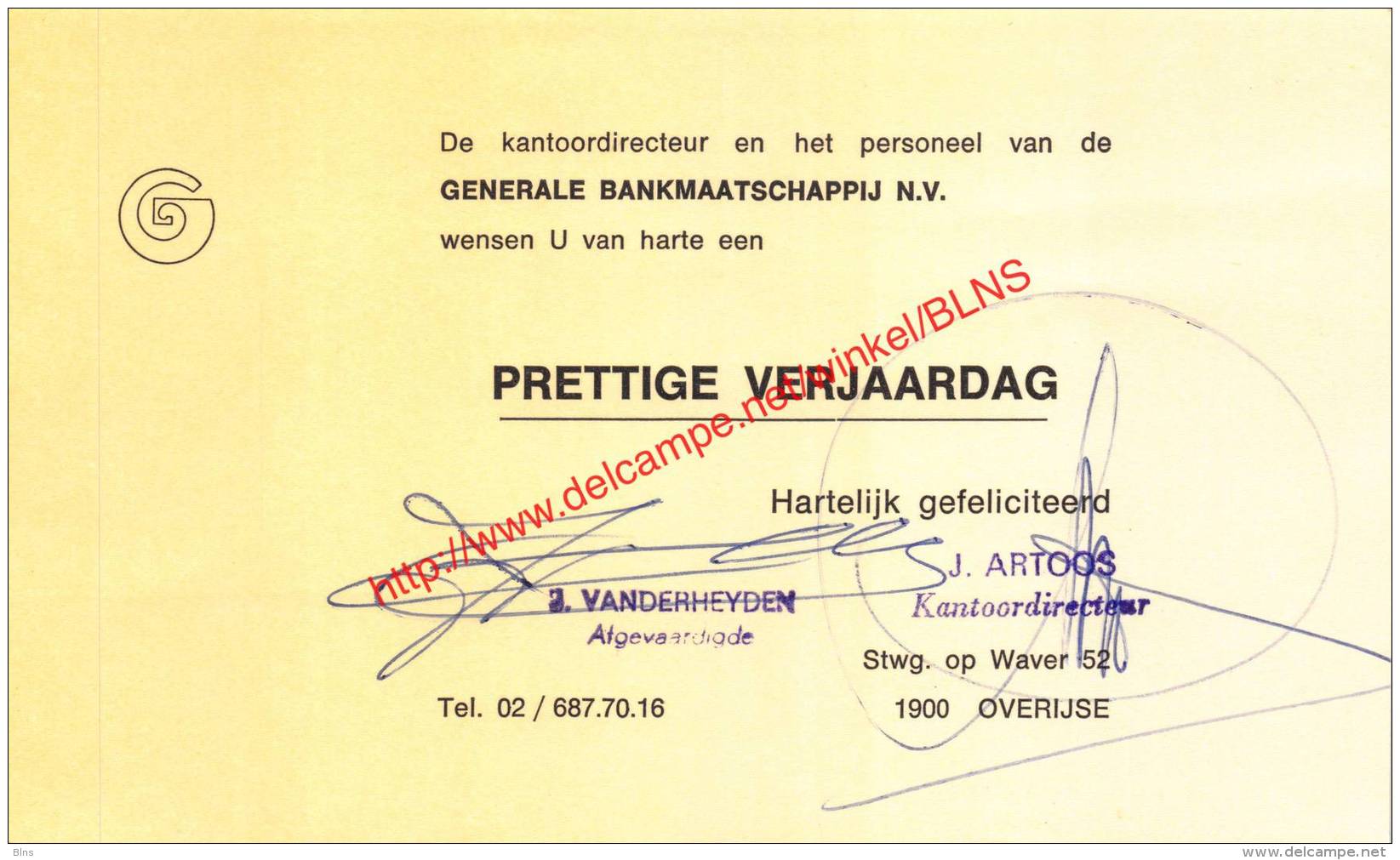 Generale Bankmaatschappij - Overijse