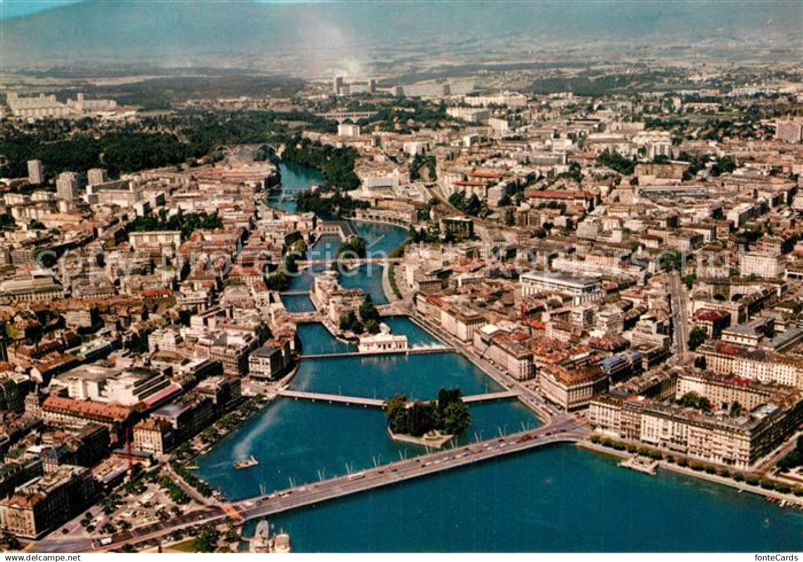 Geneve GE Fliegeraufnahme