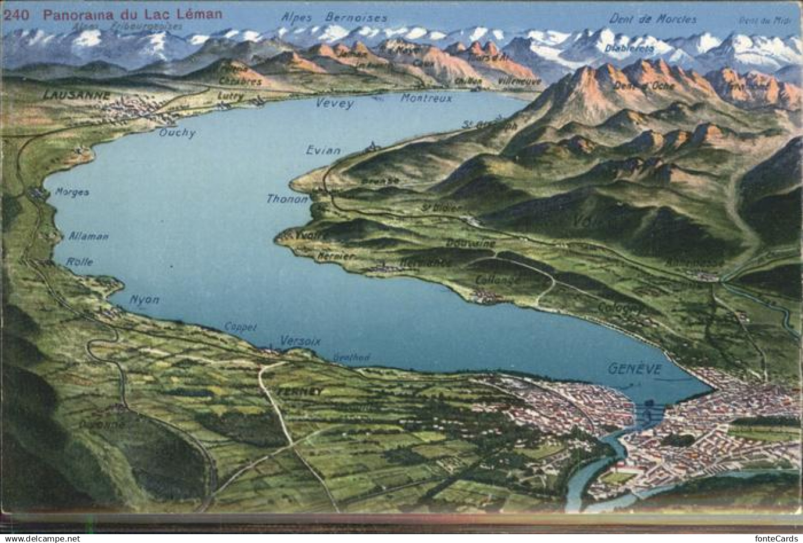 Geneve GE Fliegeraufnahme