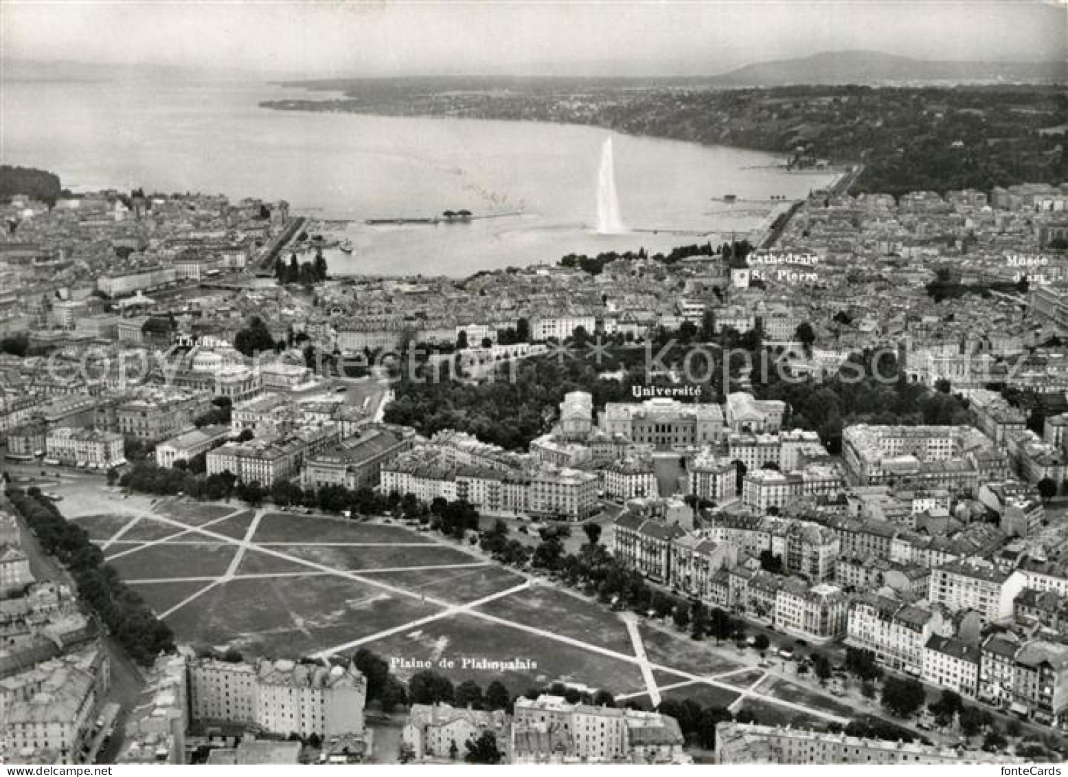 Geneve GE Fliegeraufnahme
