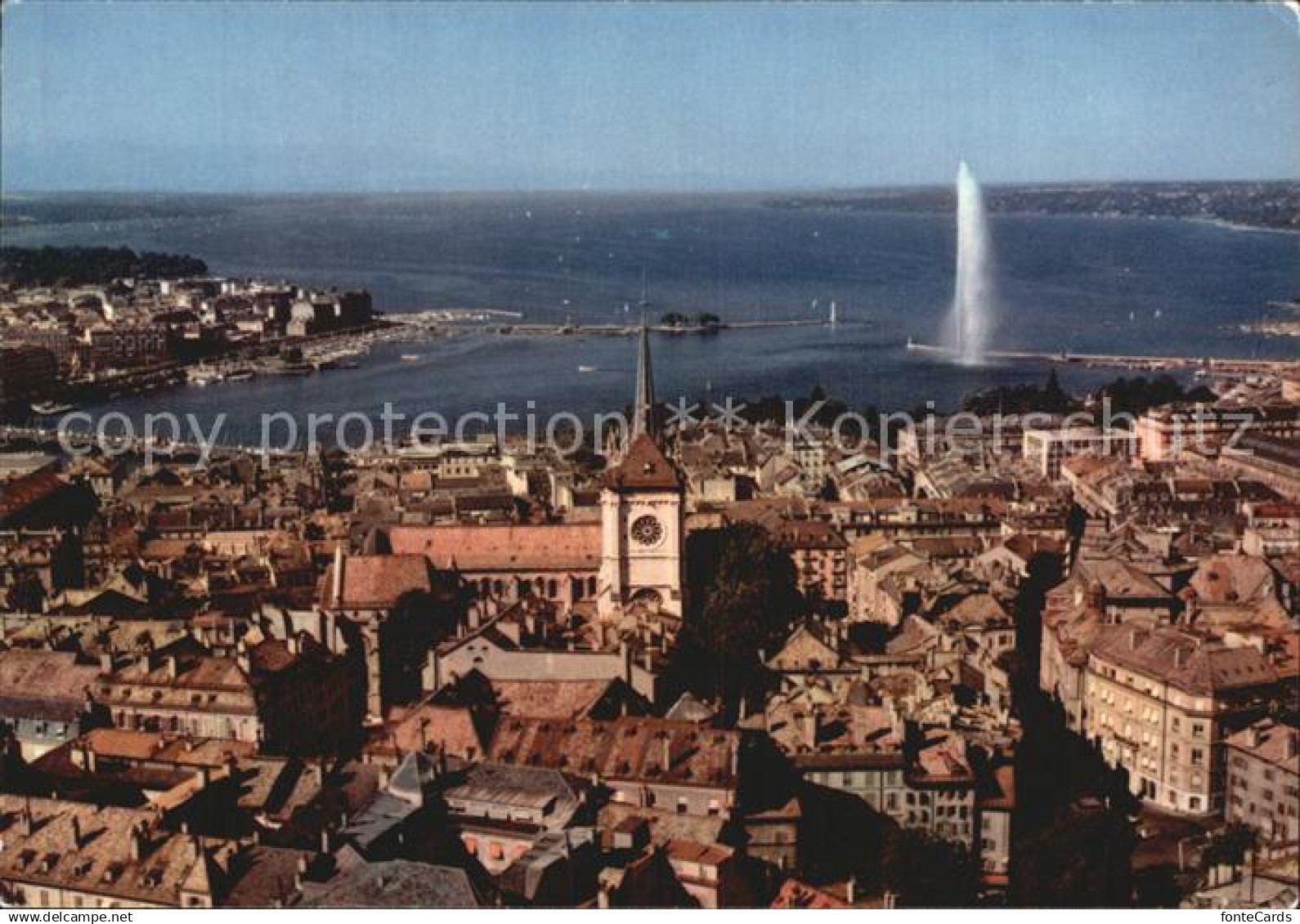 Geneve GE Luftaufnahme