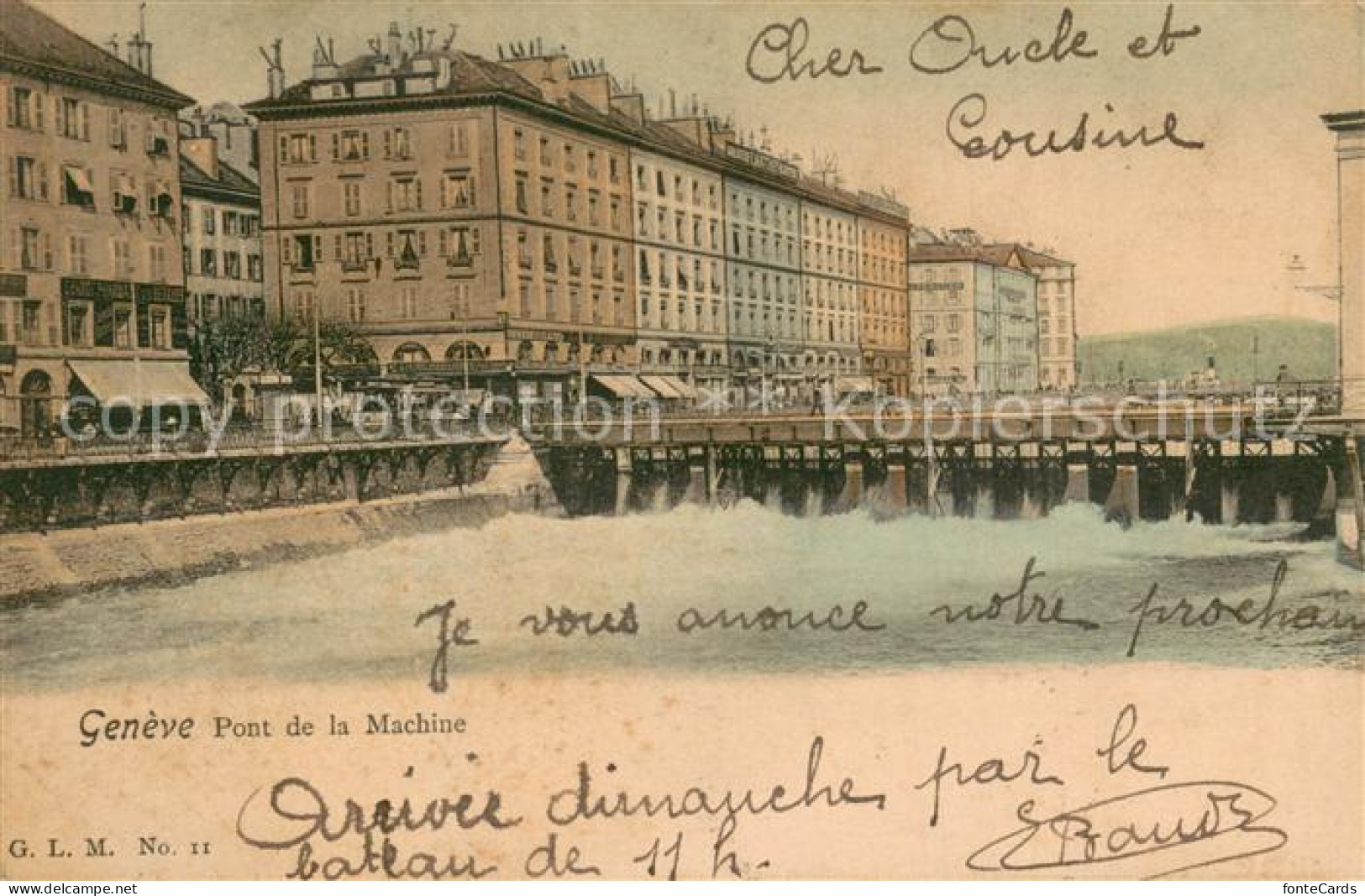 Geneve GE Pont de la Machine