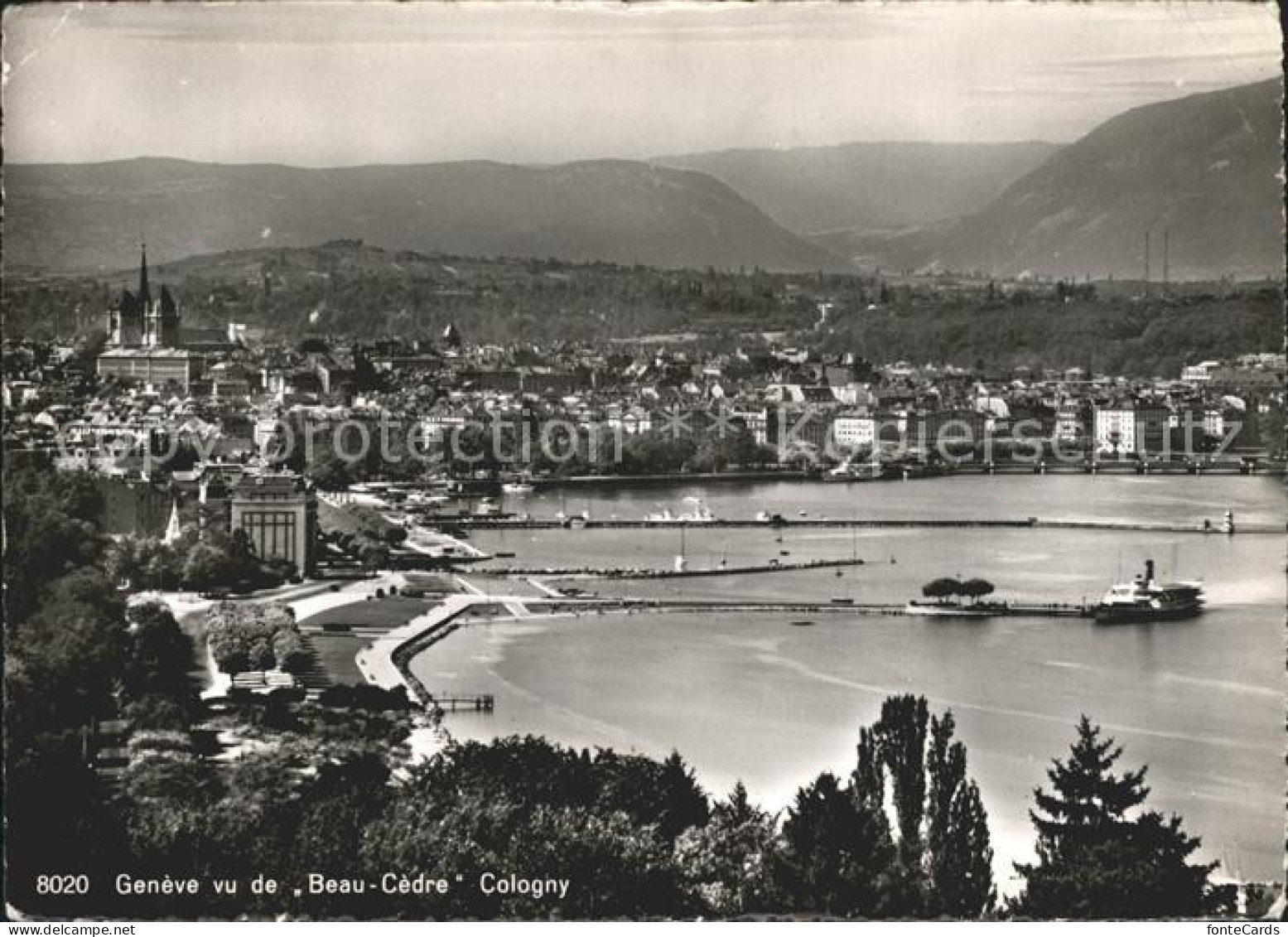 Geneve GE Vu de Beau Cedre Cologny