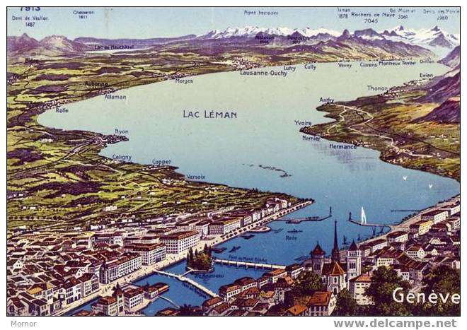 GENEVE Lac Léman