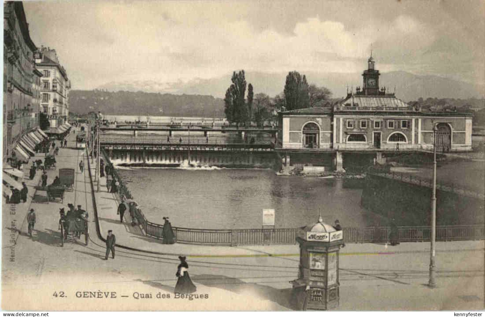 Geneve - Qaui des Bergues