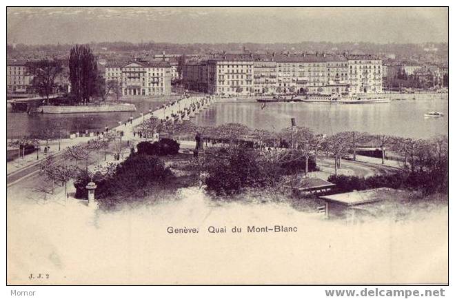 GENEVE Quai du Mont-Blanc