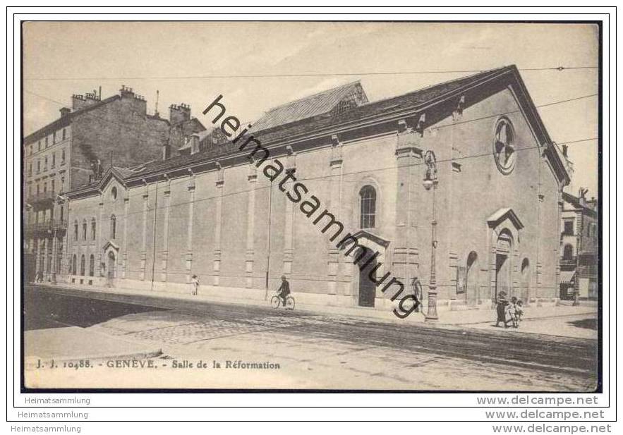 Geneve - Salle de la Reformation ca. 1910