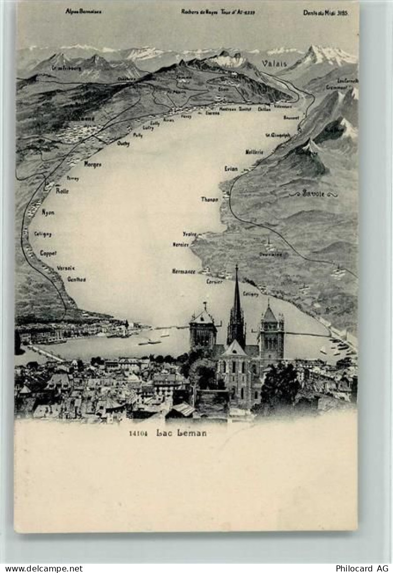 Genfersee Lac Leman - 11088521