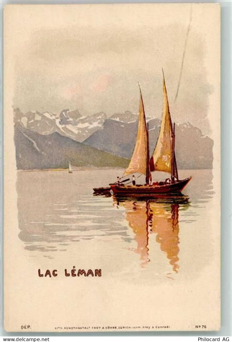 Genfersee Lac Leman - Segelschiff - 39373227