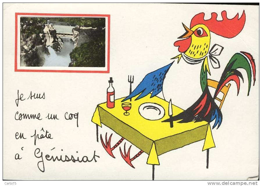 GENISSIAT 01 - Coq - Fantaisie