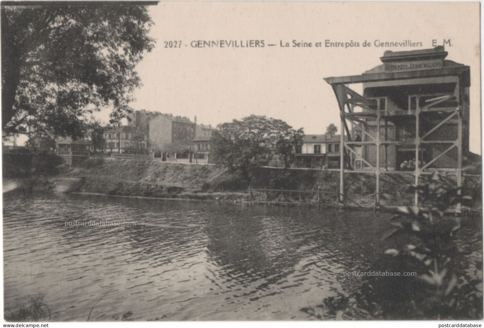 Gennevilliers - La Seine et Entrepôts de Gennevilliers