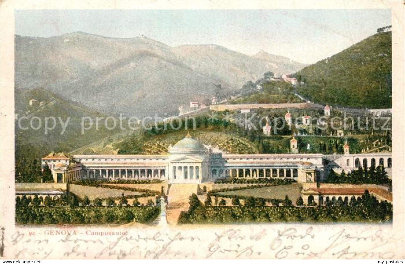Genova Genua Liguria Camposanto